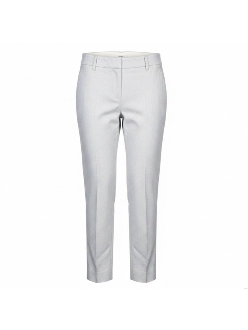 J.Crew Womens Light Gray Slim Fit Trousers Work Pants Sz 4